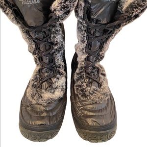 THE NORTH FACE Size 9 Goose Down Insulated Grip Women’s Snow Boots Snow